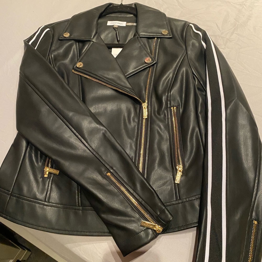 Calvin Klein XS Black Leather